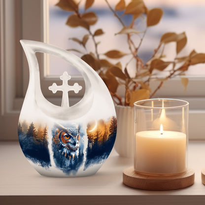 10-inch Owl Urn