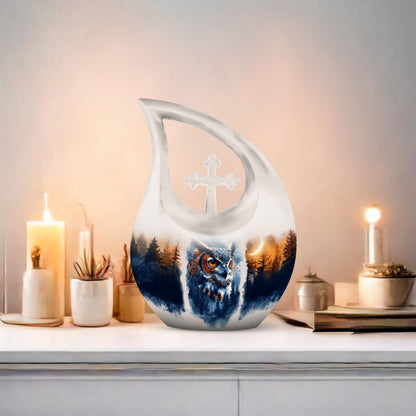 10-inch Owl Urn