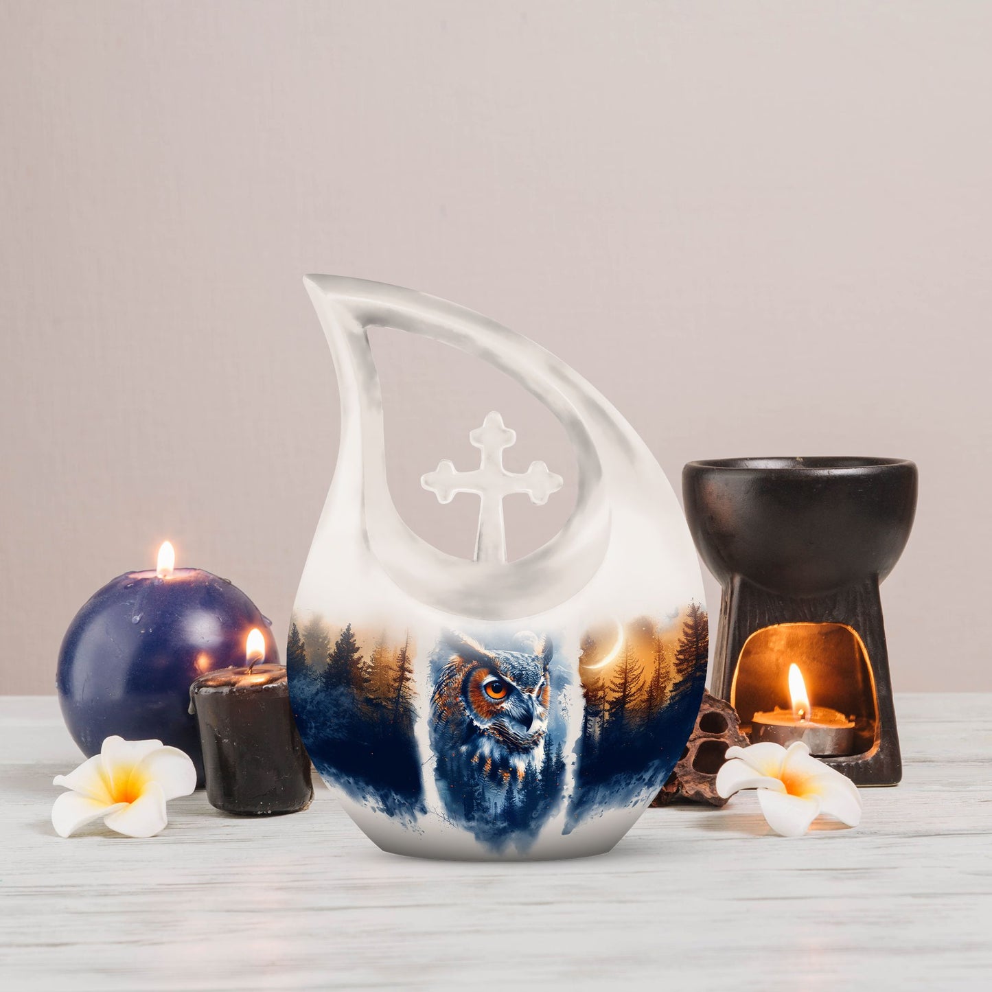 10-inch Owl Urn