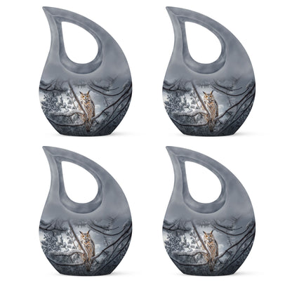 Owl Theme 3 Inch Keepsake Pack of 4