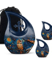 Owl Theme Large Urn With 2 Keepsake Urn