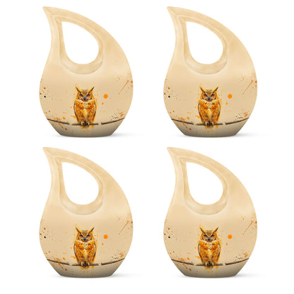 Owl Theme 3 Inch Keepsake Pack of 4