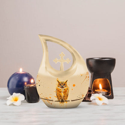 10-inch Owl Urn