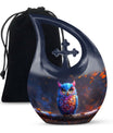 Owl Theme Large Urn 10 Inch