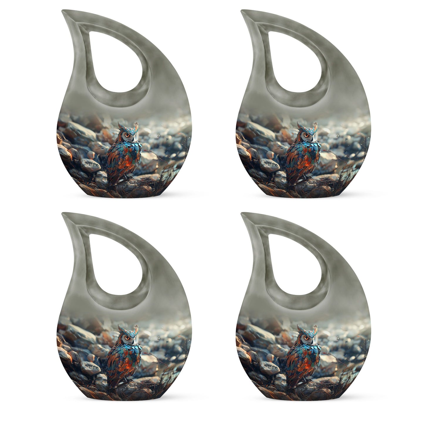 Owl Theme 3 Inch Keepsake Pack of 4