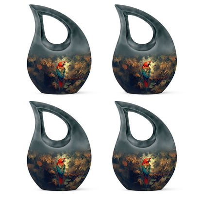 Macaw Parrot Theme 3 Inch Keepsake Pack of 4