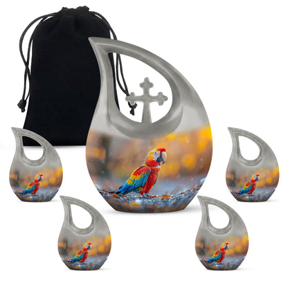 Unique Macaw Parrot Urn