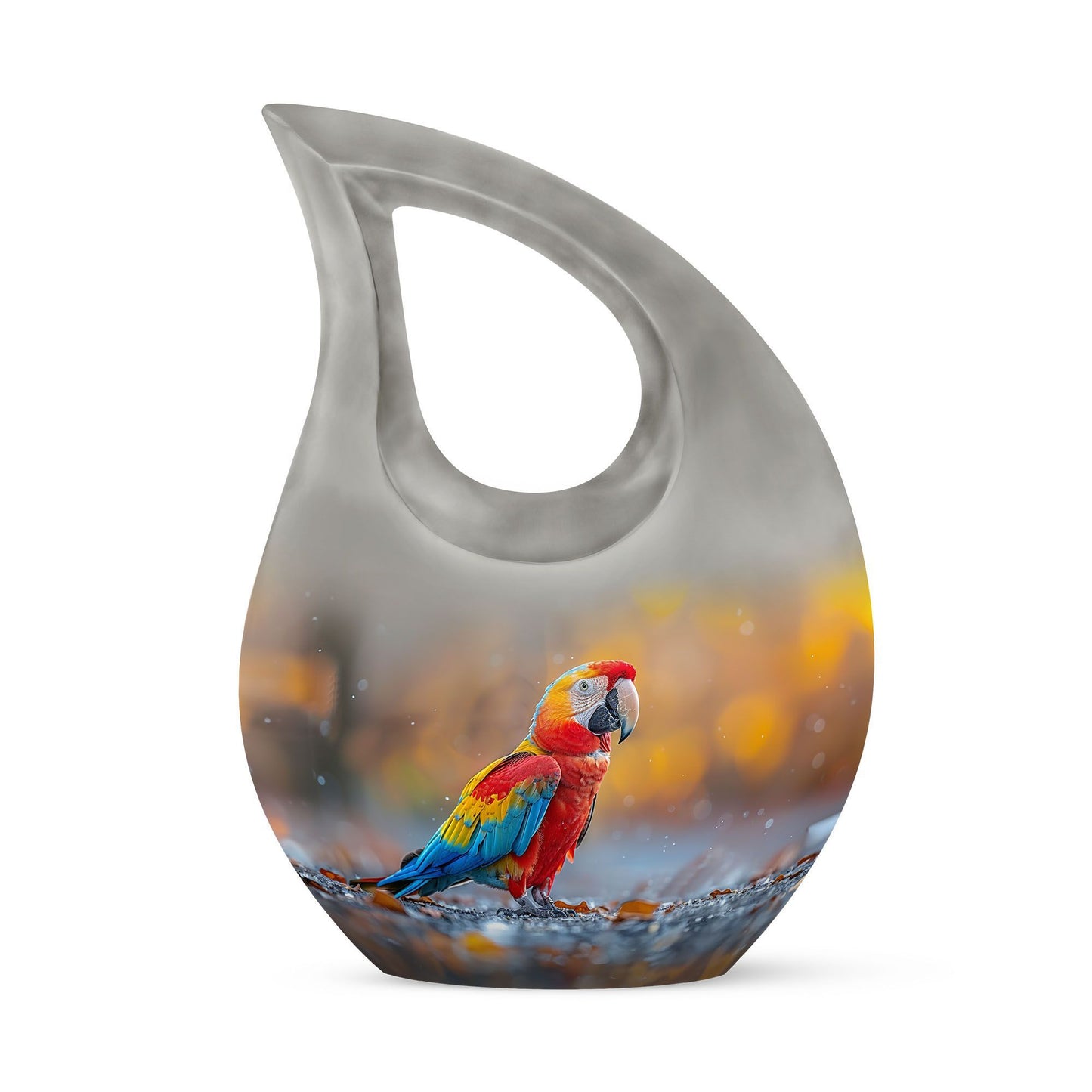 Unique Macaw Parrot Urn