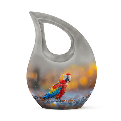 Unique Macaw Parrot Urn