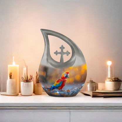 Unique Macaw Parrot Urn