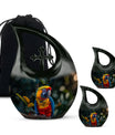 Macaw Parrot Tribute - Medium-sized Memorial Urn for Ashes