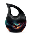 10-inch Eagle Urn featuring Cross Drop design, made 