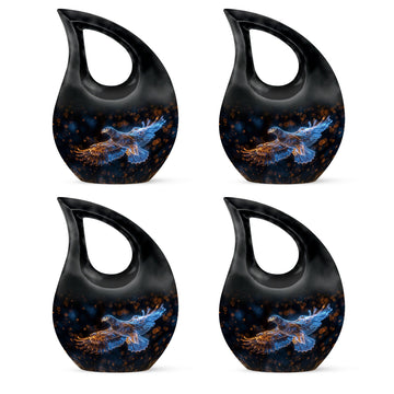4 Keepsake 3 inch Urns