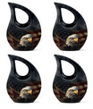 Eagle Theme 3 Inch Keepsake Pack of 4