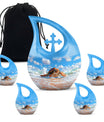 Turtle Urn for Ashes keepsake - Ocean Cremation Urns For Adults Humans