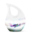 10-inch Turtle Urn, Cross Drop design, 