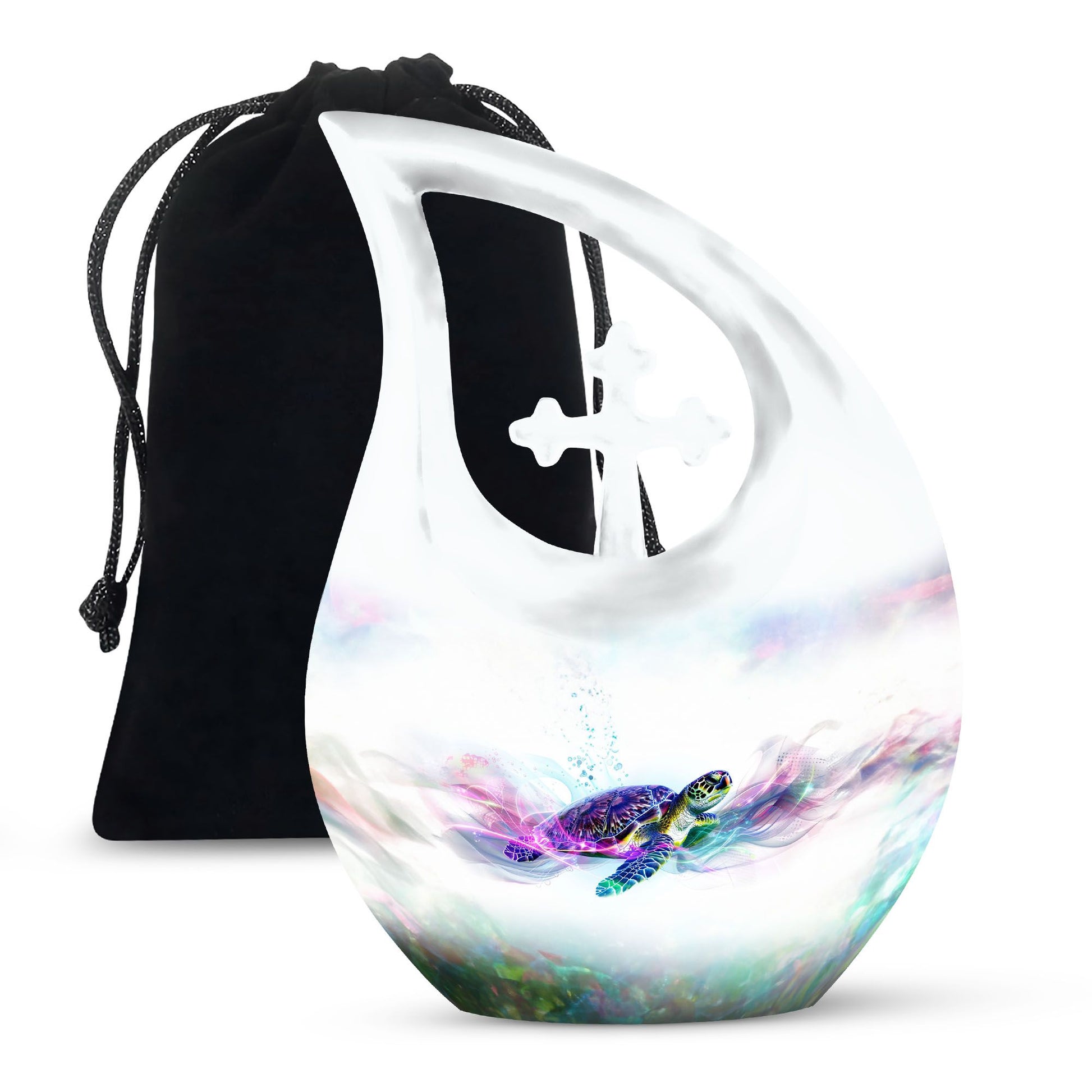 Turtle Motif Remembrance Urn cremation urn for large adults