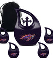 Turtle Theme Large Urn With 4 Keepsake Urn