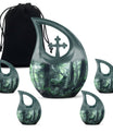 Deer Cross Drop Keepsake Urn creative urn cremation and burial