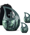 Deer Cross Drop Keepsake Urn creative urn cremation and burial