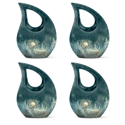 Deer Theme 3 Inch Keepsake Pack of 4