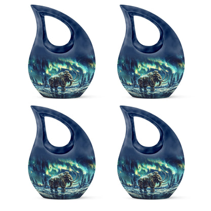  Mamoth Urn with Cross Drop design for ashes