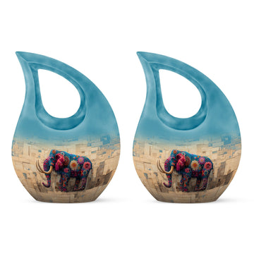 Small Urn Set of 2 -3