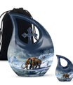 Mammoth Urn cremation containers for humans small individual urn