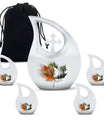 Mapple Leaf Memorial burial cremation urn for adults custom -