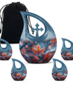 Cross Drop Mapple Leaf Urn unique cremation keepsakes luxury urn