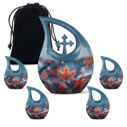 Personalized Religious Cremation Urn for Human Ashes - 10-inch, 200 cu in - Yatskia
