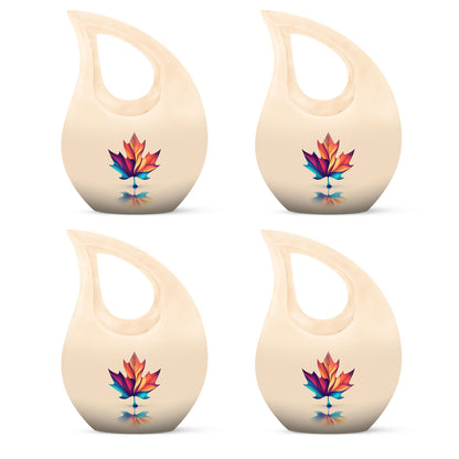 Mapple Leaf Theme 3 Inch Keepsake Pack of 4