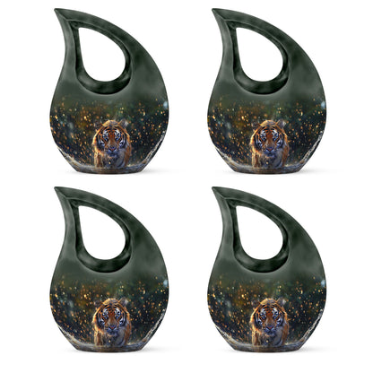 Tiger Theme 3 Inch Keepsake Pack of 4