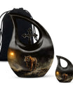Tiger Urn precious memories urn human ashes keepsakes