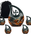 10-inch Tiger urn for Men's Ashes 