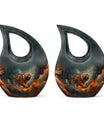 10-inch Tiger urn for Men's Ashes 