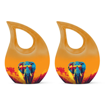 Small Urn Set of 2 -3