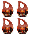 Halloween Theme 3 Inch Keepsake Pack of 4