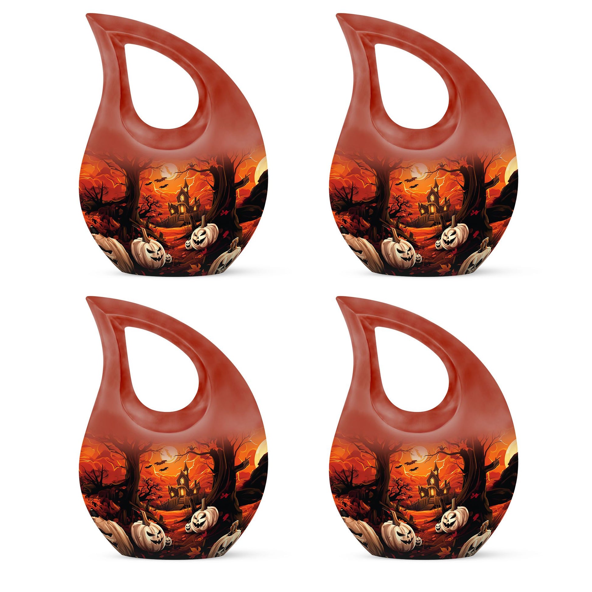 Halloween Theme 3 Inch Keepsake Pack of 4