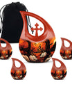 Halloween Memorial Urn for Ashes small container to hold ashes