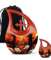Halloween Memorial Urn for Ashes small container to hold ashes