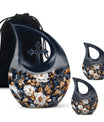 Flowers Theme Large Urn With 2 Keepsake Urn