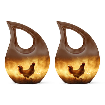 Chicken Theme 3 Inch Keepsake Pack of 2