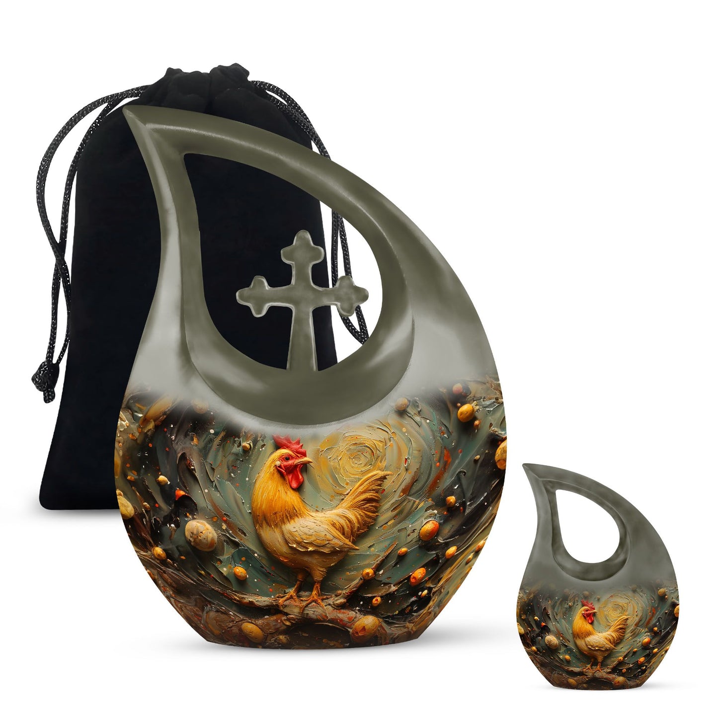 Personalized Bird Keepsake Urn for Human Ashes - Yatskia