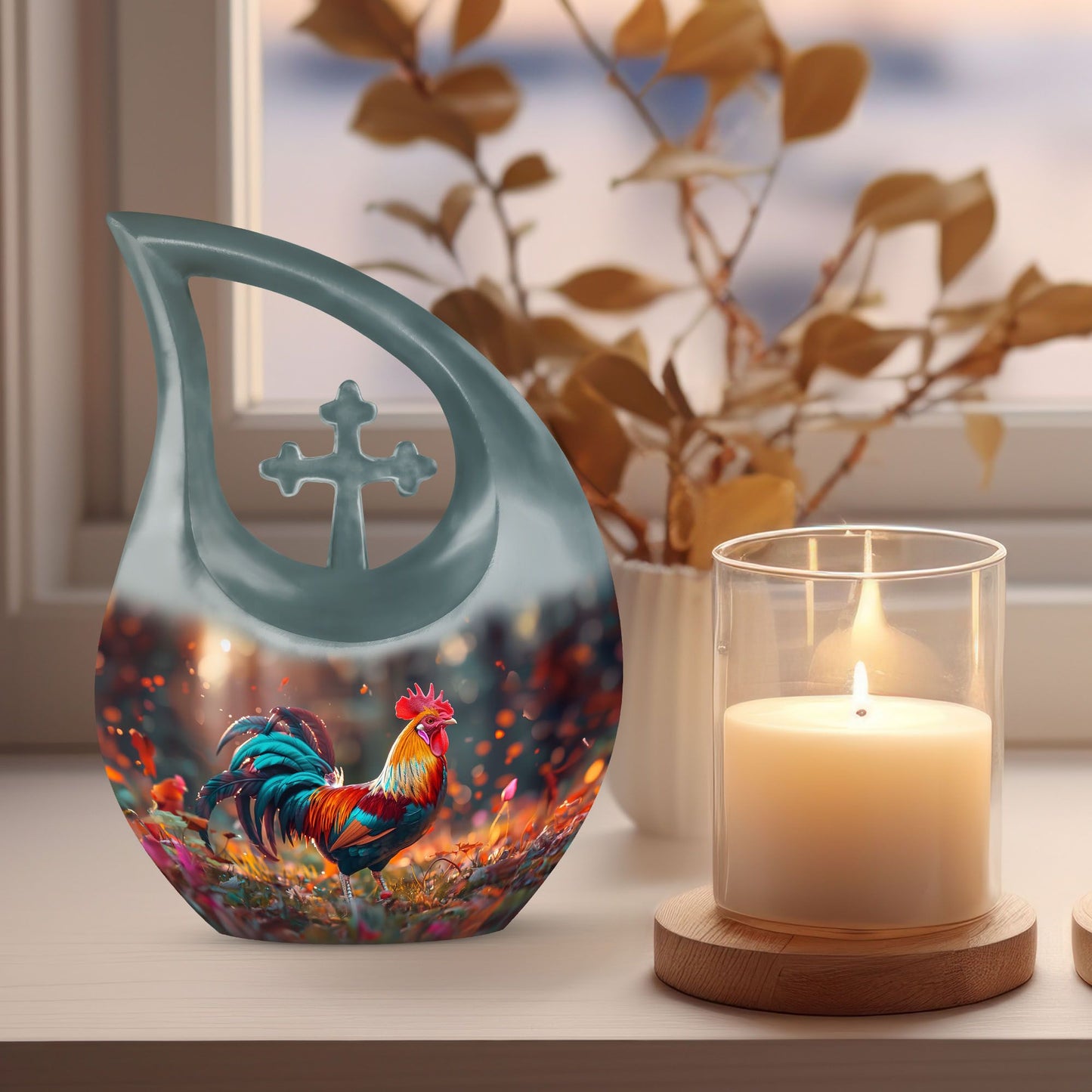 10-inch affordable Chicken Urn
