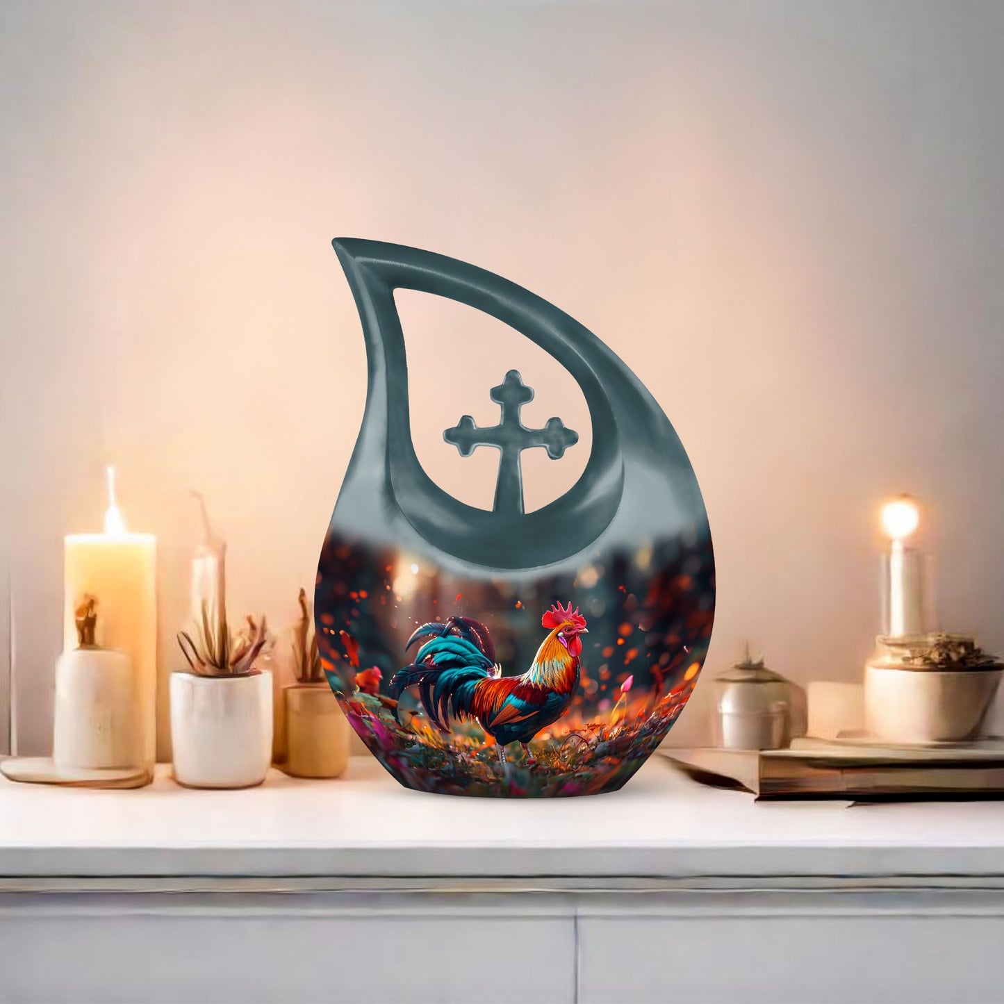 10-inch affordable Chicken Urn