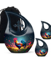 10-inch Chicken theme keepsake urns for human ashes