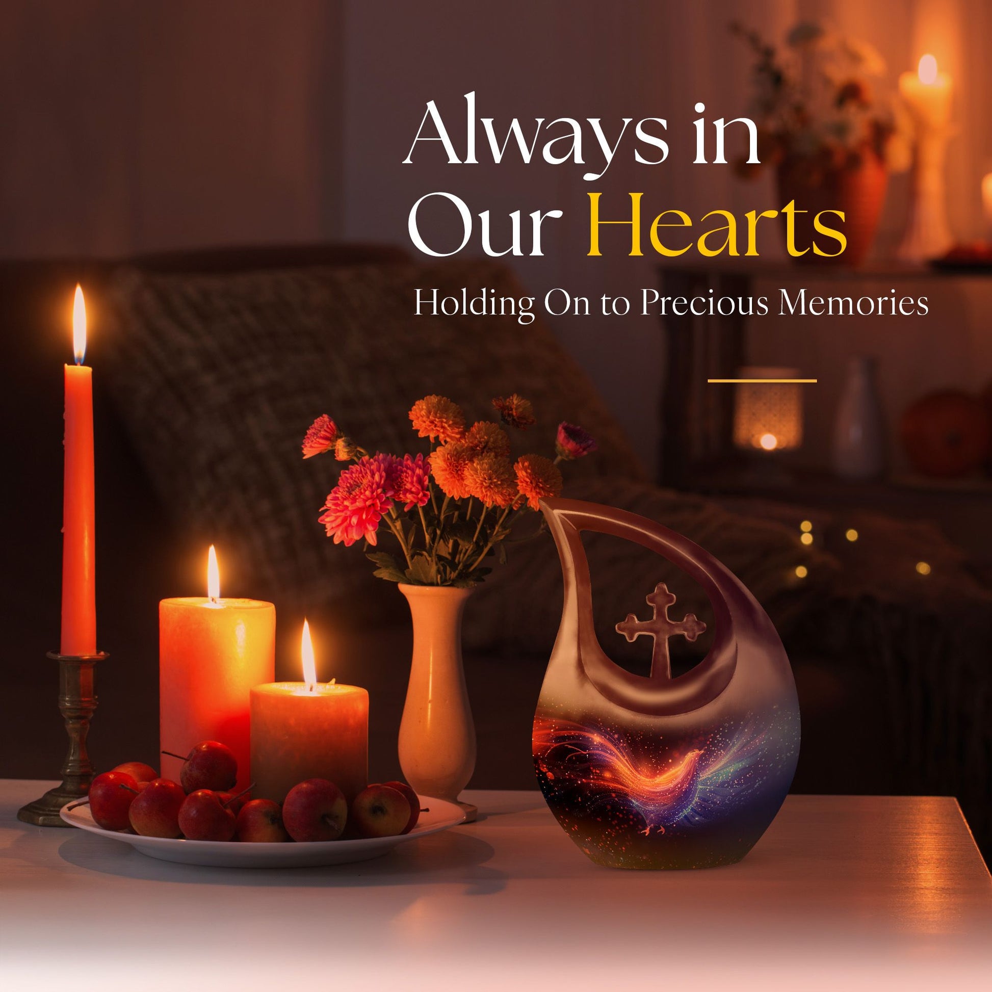 10-inch affordable Chicken Urn keepsake urn