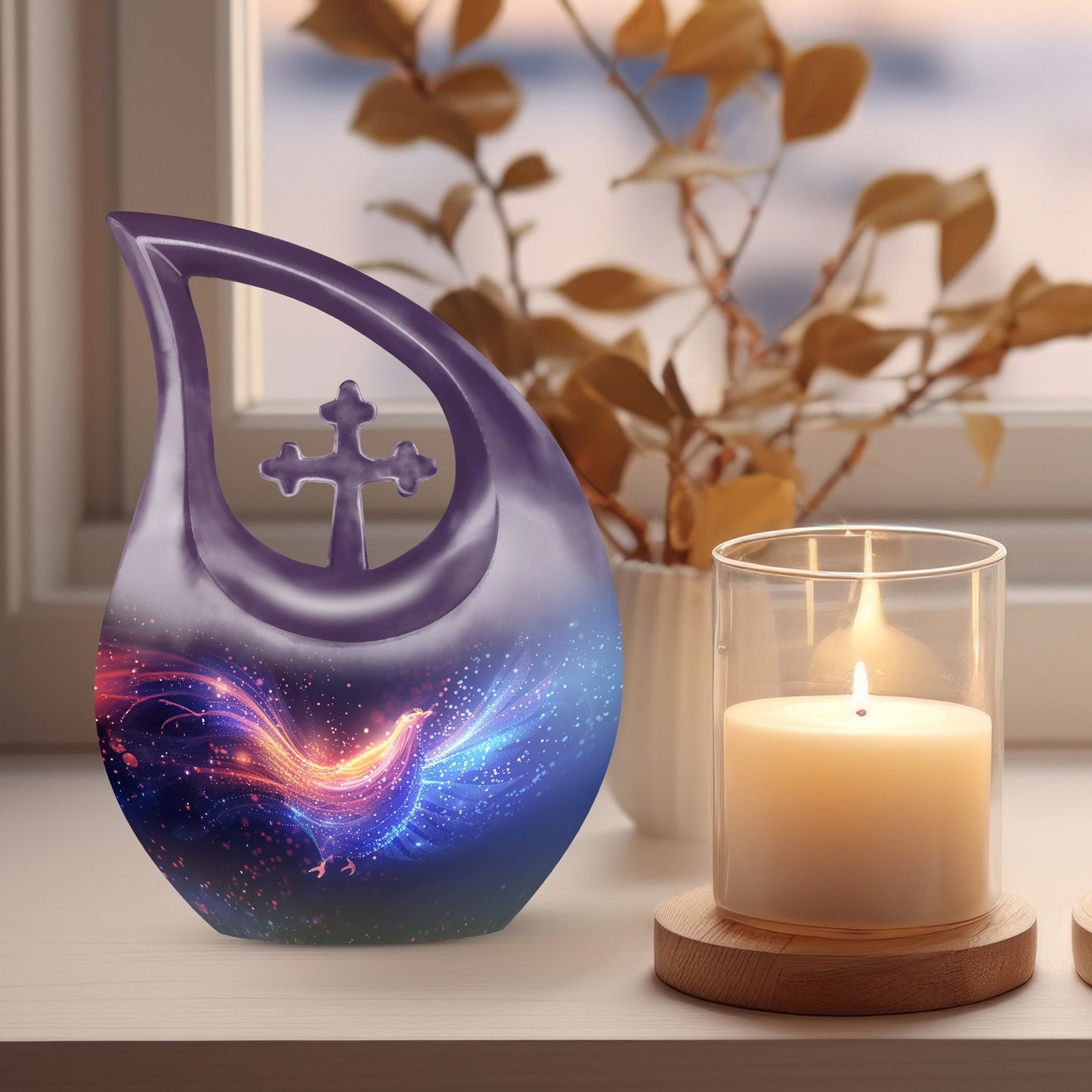 10-inch affordable Chicken Urn keepsake urn