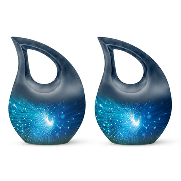 Small Urn Set of 2 -3